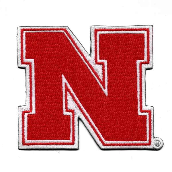 Nebraska Cornhuskers Logo N Iron On Embroidered Patch