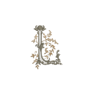 Embroidery Alphabet Applique