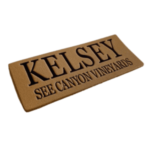 Embossed Leather Patch