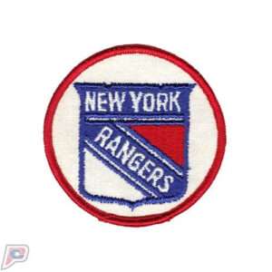 1970'S New York Hockey Jersey Rangers NHL Vintage Round Team Logo Patch