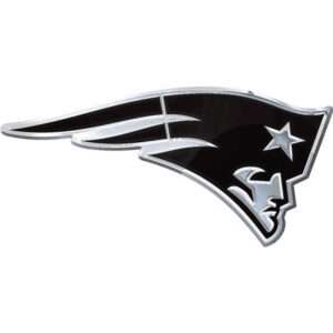 New England Patriots Symbol Premium Solid Metal Chrome Plated Car Auto Emblem