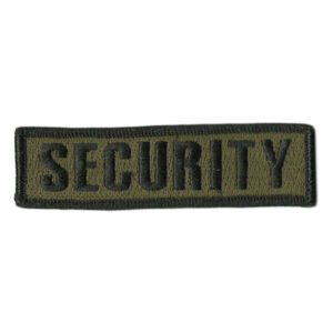 Security Velcro Patch