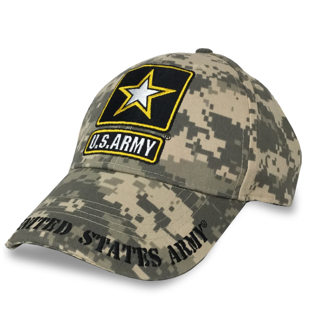 Military Hats with patches