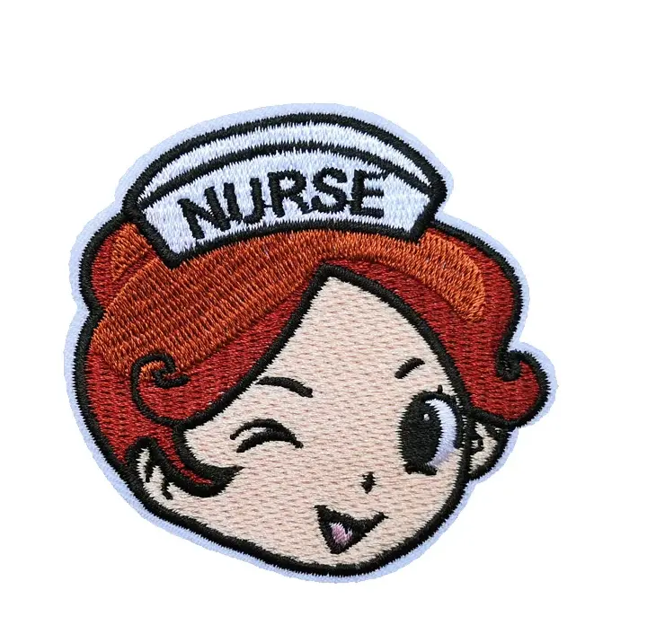 nurse iron on patches