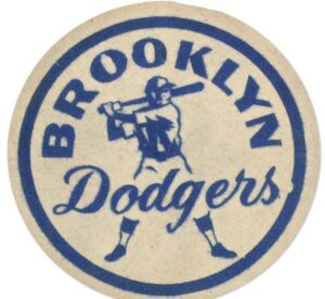 dodgers iron on patch