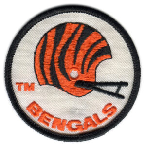 cincinnati bengals iron on patches