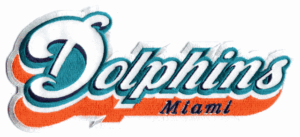 miami dolphins iron on patch