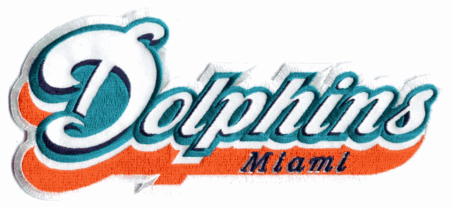 Miami Dolphins Iron On Patch Display Your Team Allegiance With Ease ...