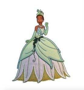 Princess And The Frog Iron On Patch