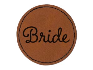 Iron On Bride Patch
