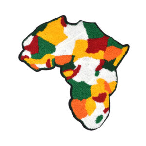 Chenille Africa Patch