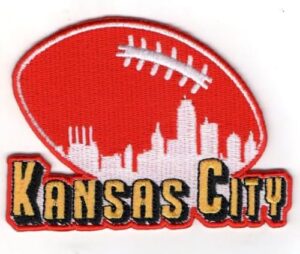 kc chiefs iron on patch