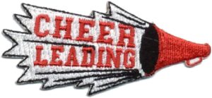 Cheerleading Iron On Patches