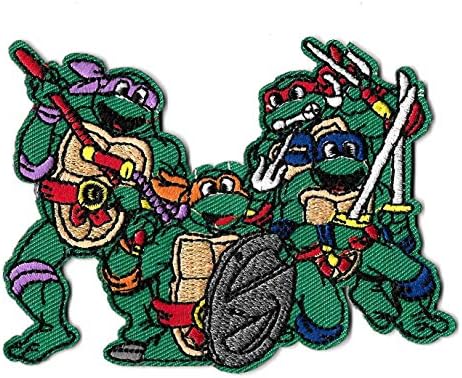 Iron On Ninja Turtle Patches