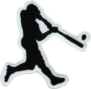 iron on baseball patches