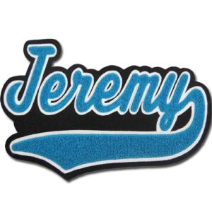 Chenille Name Patch
