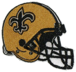 Saints Iron On Patch