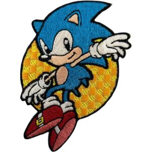 sonic iron on patch