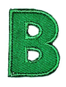 iron on letter patches michaels