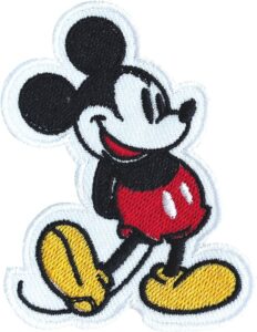 mickey iron on patches