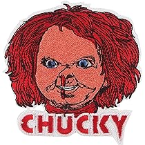 Chucky Iron On Patch