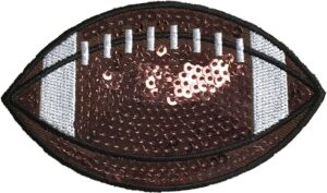 Football Iron On Patch Score Winning Style