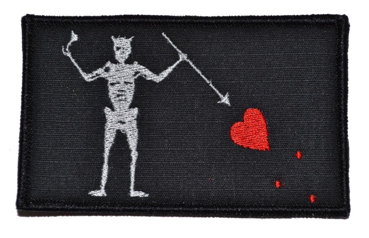 Blackbeard Morale Patch Embrace The Pirate's Spirit | Stitchpatches.com