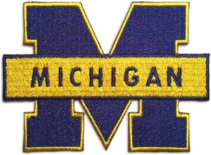 U of M Iron On Patches