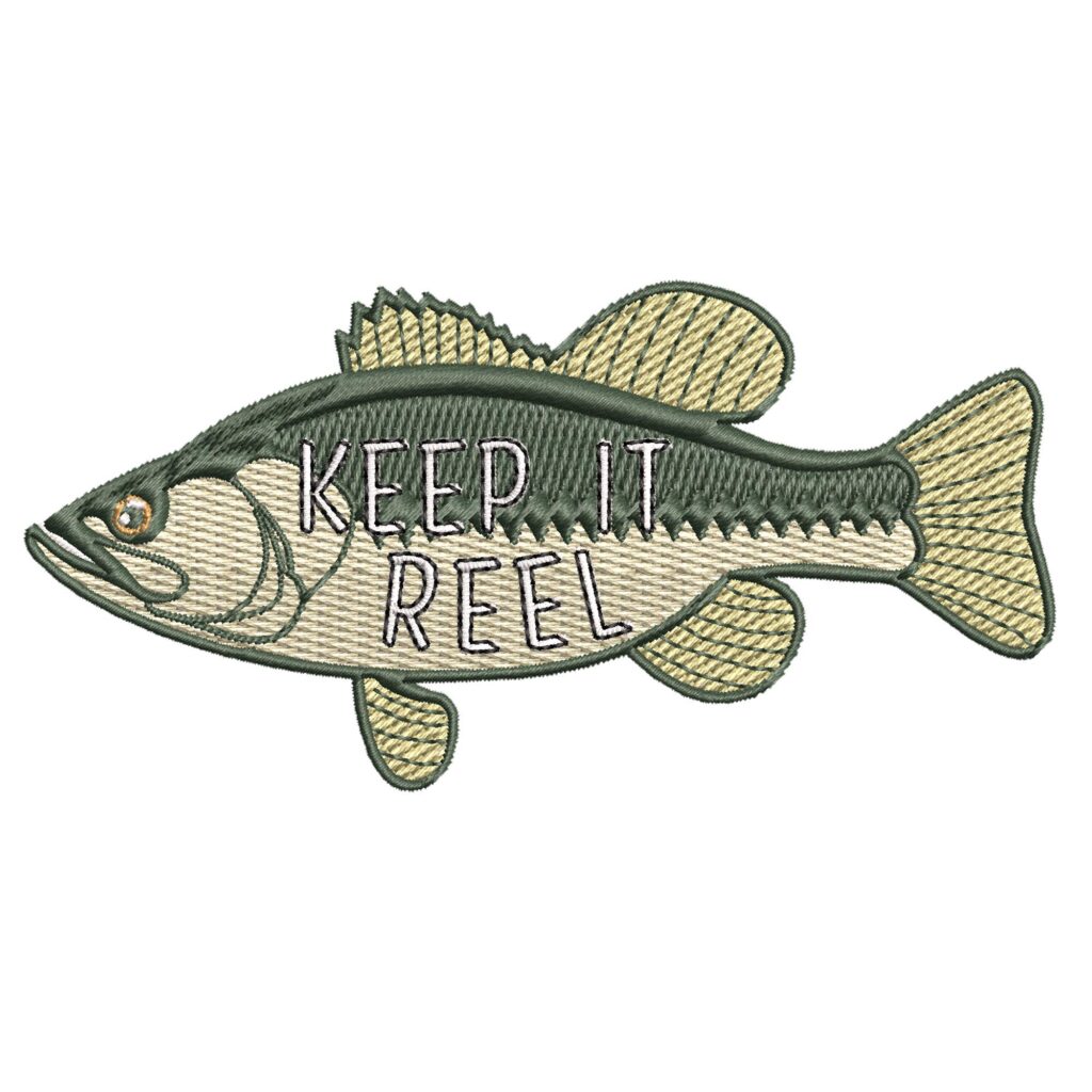 Iron On Fishing Patches Reel In Style | Stitchpatches.com