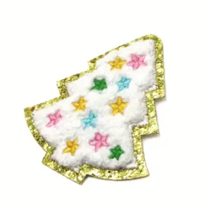 christmas chenille patches