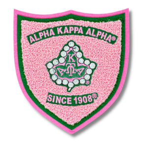 alpha kappa alpha chenille patches