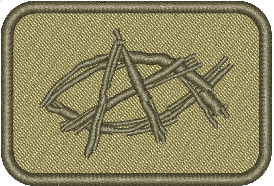 Anarchist Morale Patch Rebellion For Bold Statements | Stitchpatches.com