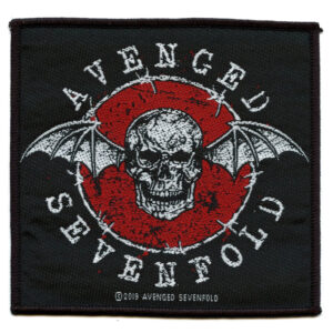 Avenged Sevenfold Distressed Skull Patch