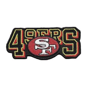 49ers Iron On Patches Show Your Team Spirit | Stitchpatches.com