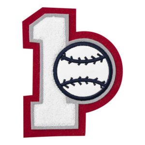 baseball chenille letters