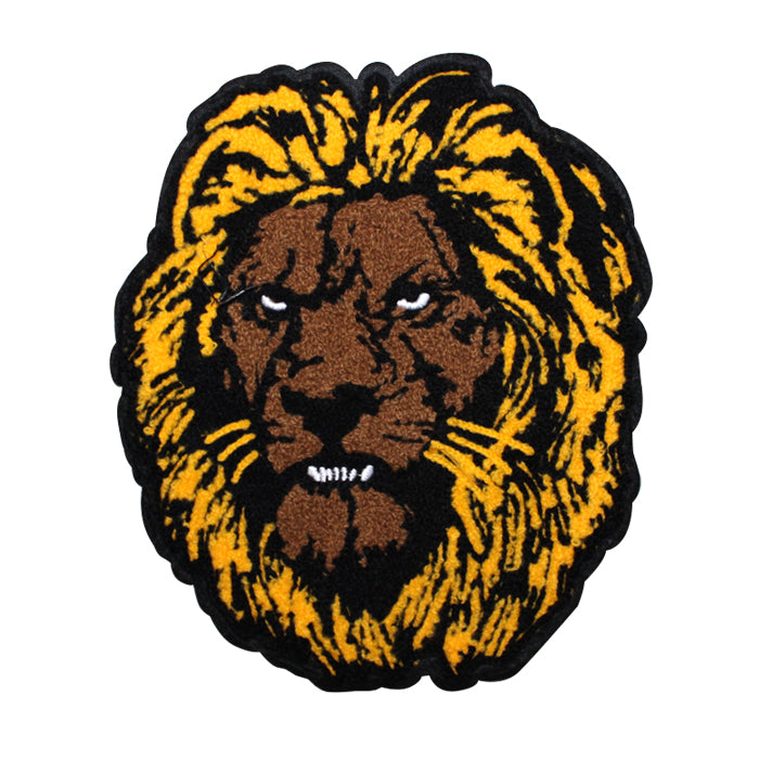 Unleash Your Inner Lion With Our Chenille Lion Patch | Stitchpatches.com