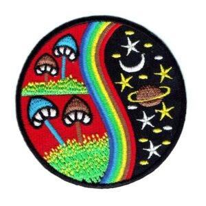 Hippie Iron On Patches