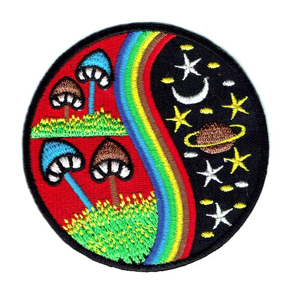 Hippie Iron On Patches