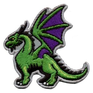 dragon iron on patch