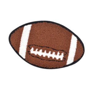 chenille football patch