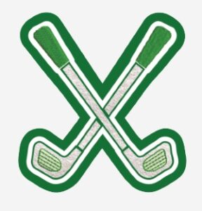 Swing into Style with our Chenille Golf Patch