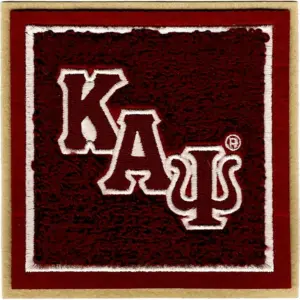 "Kappa Alpha Psi Chenille Patches: Display Your Fraternity Pride with Premium Embroidered Detail"