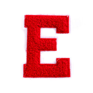 chenille and felt letter patches