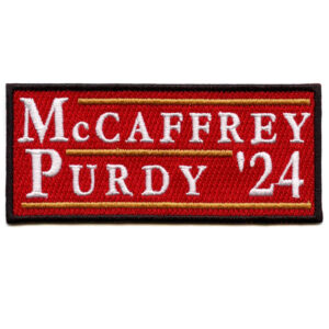 McCaffrey Purdy 2024 Patch San Francisco Football Patch