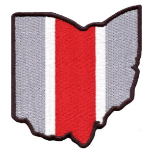 ohio state iron on patch