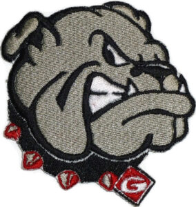 georgia bulldogs iron on patch
