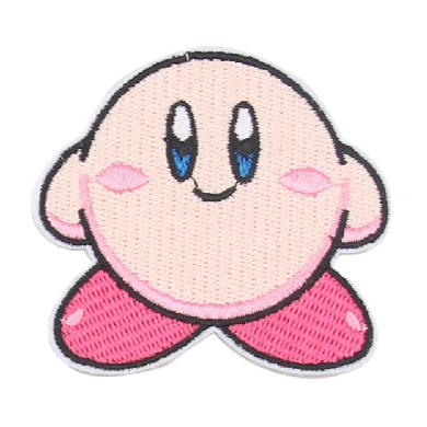 Kirby Iron On Patch | Stitchpatches.com