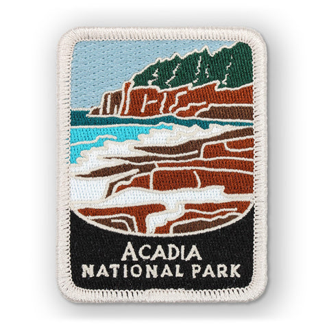 National Park Iron On Patches
