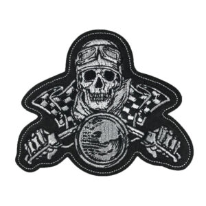 Skull Biker Patches