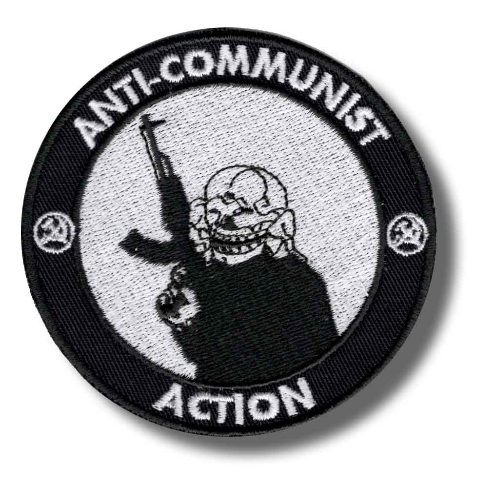 Anti-Communist Morale Patch Wear Your Ideals | Stitchpatches.com